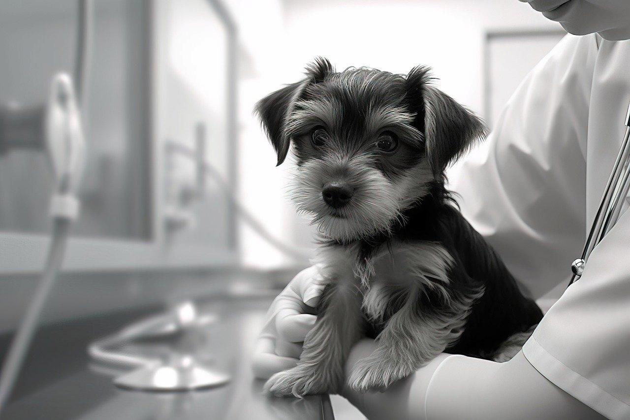 puppy-vet-black-white-terrier
